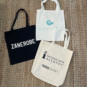 TOTE BAG BUNDLE INTERSCOPE RECORDS ZANEROBE